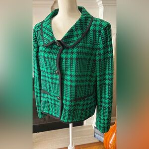 Houndstooth Evan-Picone Blazer